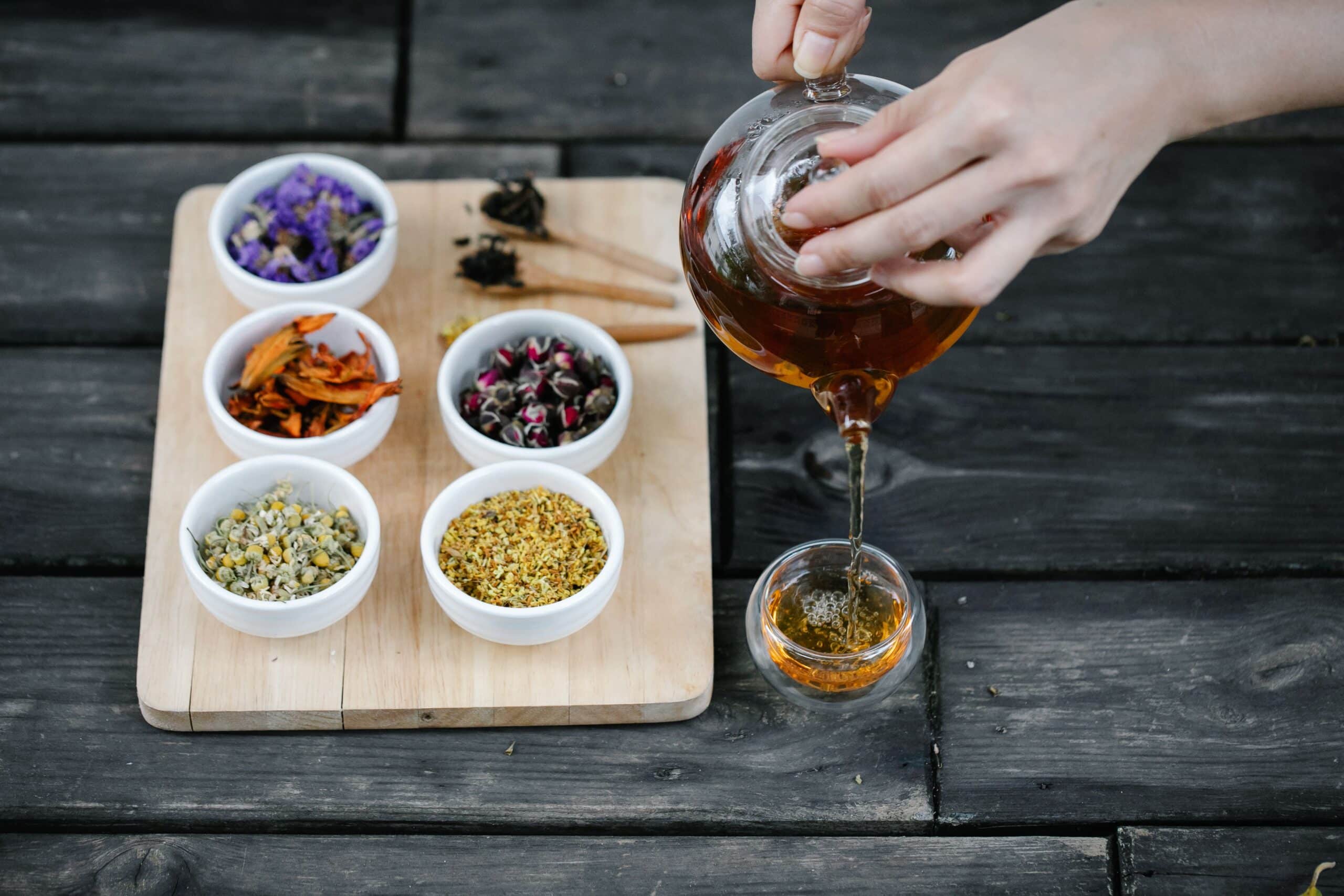 Distintos tipos de té helado para tomar