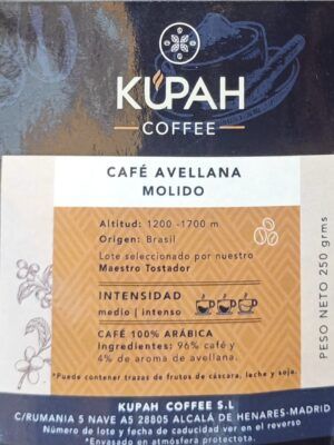 CAFE AROMATIZADO AVELLANA