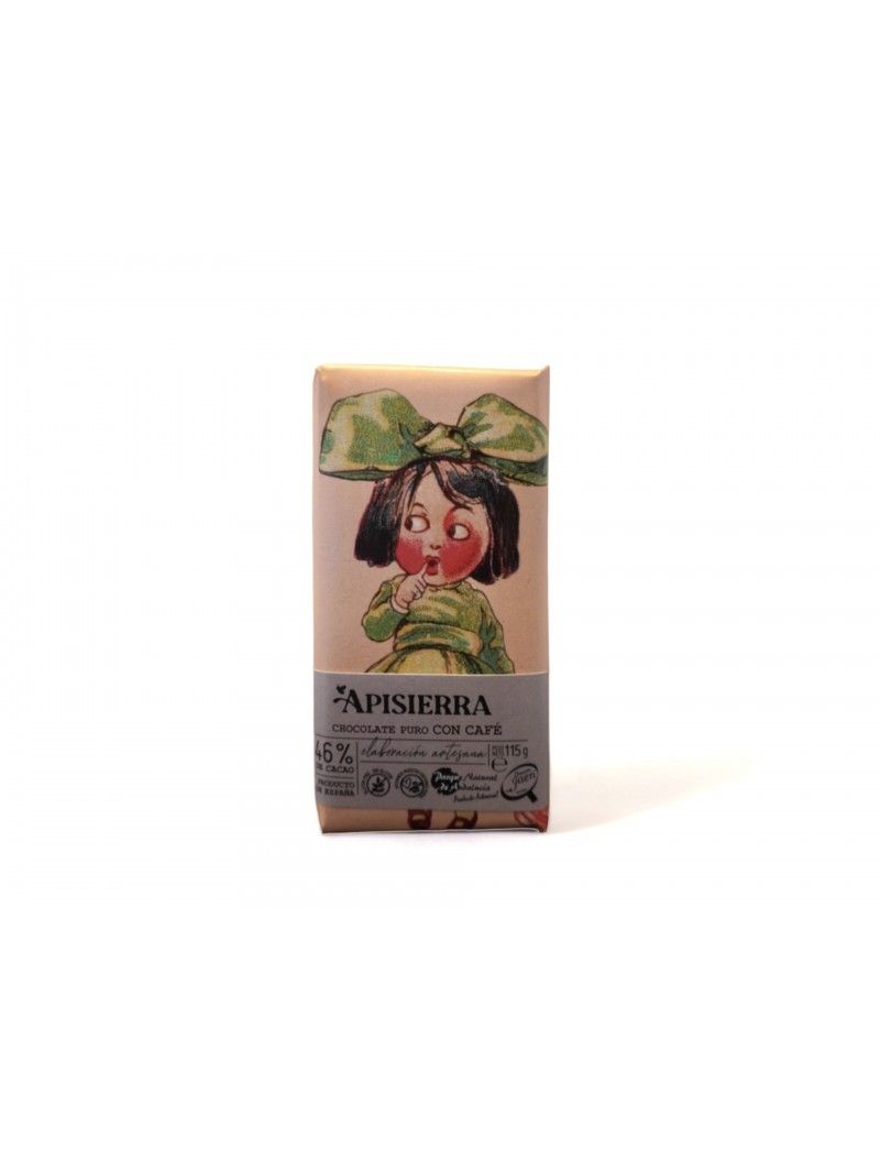 CHOCOLATE 70% CON CAFÉ - APISIERRA