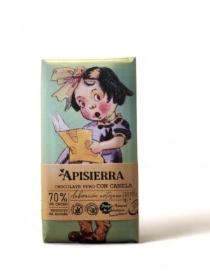 CHOCOLATE 70% CON CANELA - APISIERRA