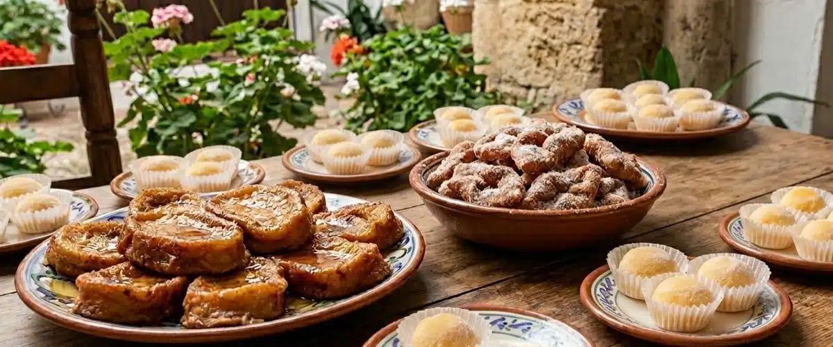 Selección de dulces típicos de Sevilla para regalar durante las fiestas del Corpus Christi